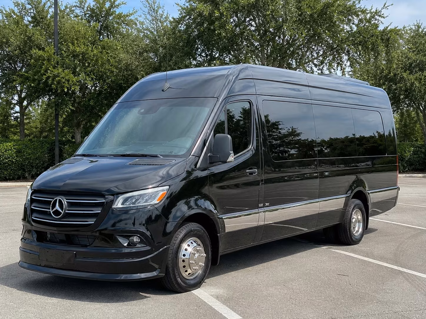 sprinter van with driver